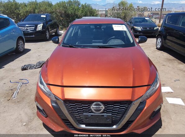 1N4BL4CV4NN349581 2022 NISSAN ALTIMA Orange წინა პანელის ხედი