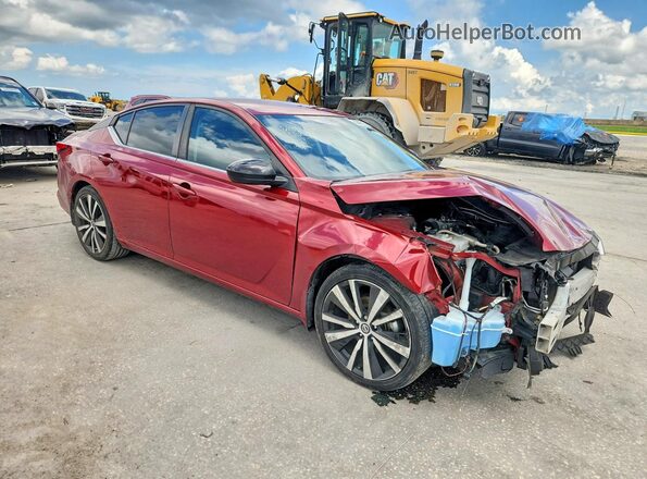 1N4BL4CV4NN395010 2022 NISSAN ALTIMA Burgundy Передня права чверть