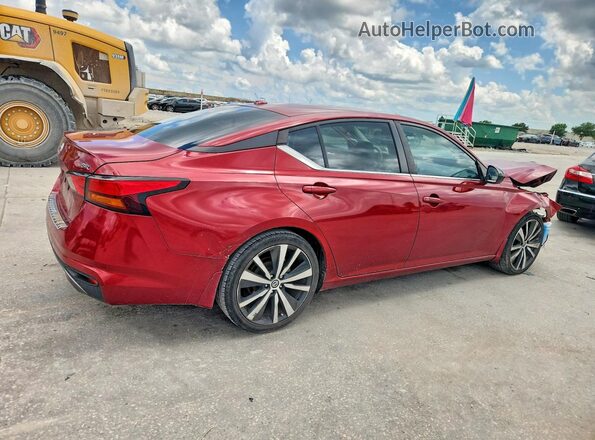 1N4BL4CV4NN395010 2022 NISSAN ALTIMA Burgundy Задня права чверть