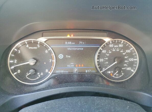 1N4BL4CV4PN316616 2023 NISSAN ALTIMA Gray Vista del cuadro de instrumentos