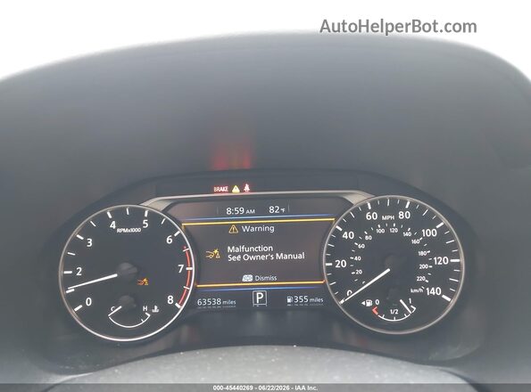 1N4BL4CV4RN361882 2024 NISSAN ALTIMA White უკანა სავარძლების ხედი