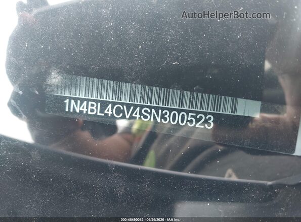 1N4BL4CV4SN300523 2025 NISSAN ALTIMA White 