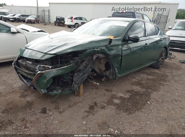 1N4BL4CV4SN311277 2025 NISSAN ALTIMA Green წინა მარცხენა ხედი სამი მეოთხედიდან