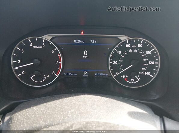 1N4BL4CV5MN328852 2021 NISSAN ALTIMA Black Widok tylnych siedzeń