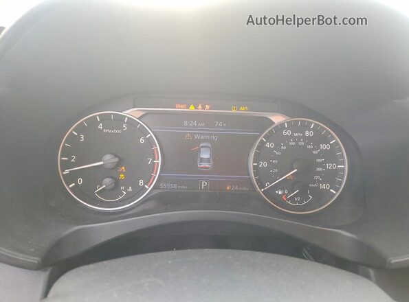 1N4BL4CV5MN386198 2021 NISSAN ALTIMA Black Սարքավորումների վահանակի տեսք