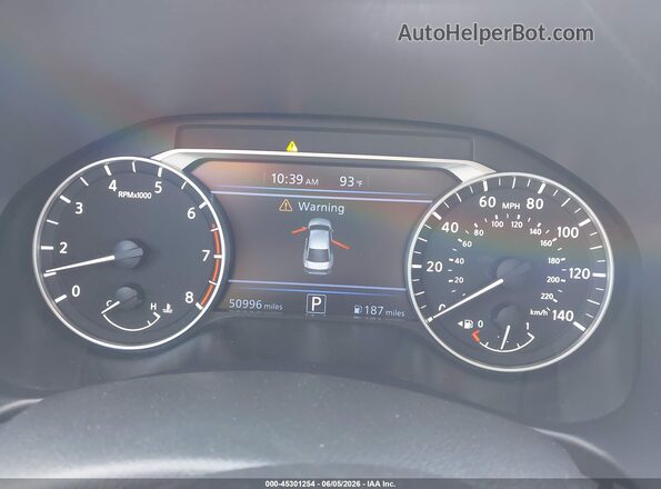 1N4BL4CV5NN342476 2022 NISSAN ALTIMA Gray Vista de los asientos traseros