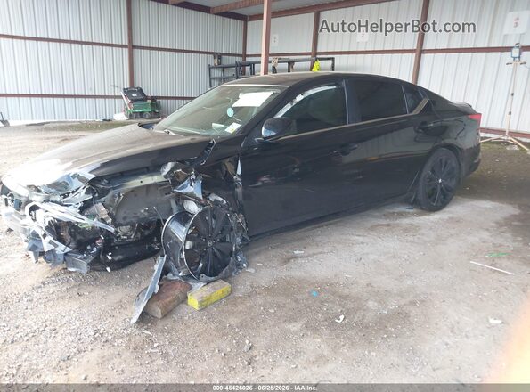 1N4BL4CV5NN342638 2022 NISSAN ALTIMA Черный Передняя левая четверть