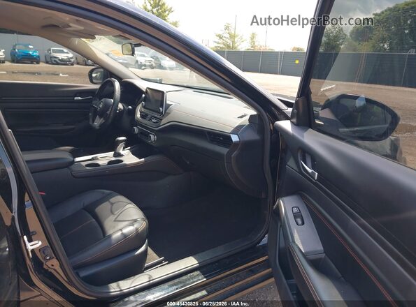 1N4BL4CV5NN351890 2022 NISSAN ALTIMA Black Widok wnętrza z przodu