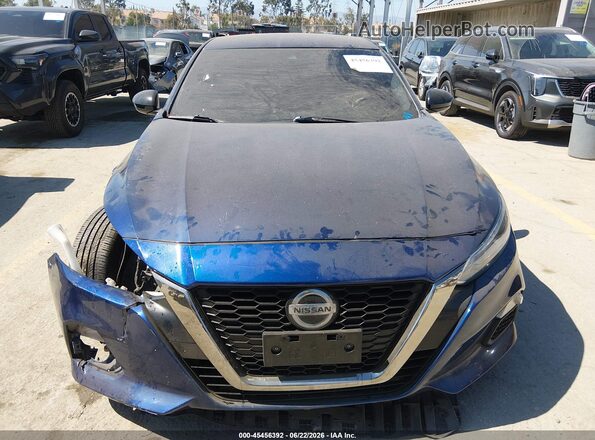 1N4BL4CV5NN360251 2022 NISSAN ALTIMA Blue Widok wnętrza z tyłu
