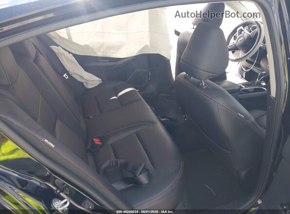 1N4BL4CV5PN324708 2023 NISSAN ALTIMA Black VIN კოდის სტიკერის ხედი