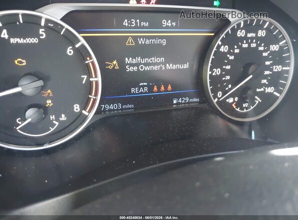 1N4BL4CV5PN324708 2023 NISSAN ALTIMA Black უკანა სავარძლების ხედი