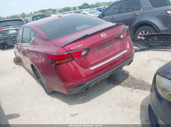 1N4BL4CV5PN385282 2023 NISSAN ALTIMA Бордовый Задняя левая четверть