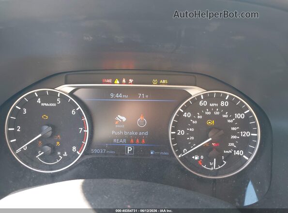 1N4BL4CV5RN434841 2024 NISSAN ALTIMA Белый Вид задних сидений