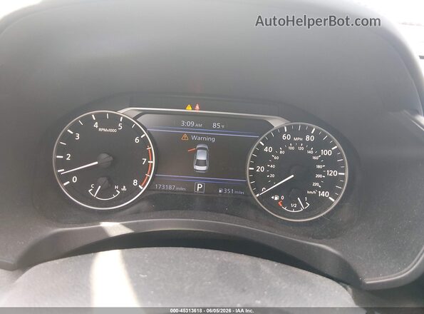 1N4BL4CV6LC168989 2020 NISSAN ALTIMA Blue Widok tylnych siedzeń