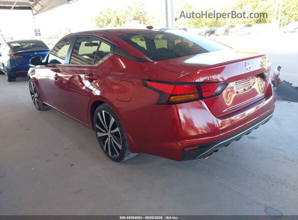 1N4BL4CV6LC232836 2020 NISSAN ALTIMA Burgundy Rear left