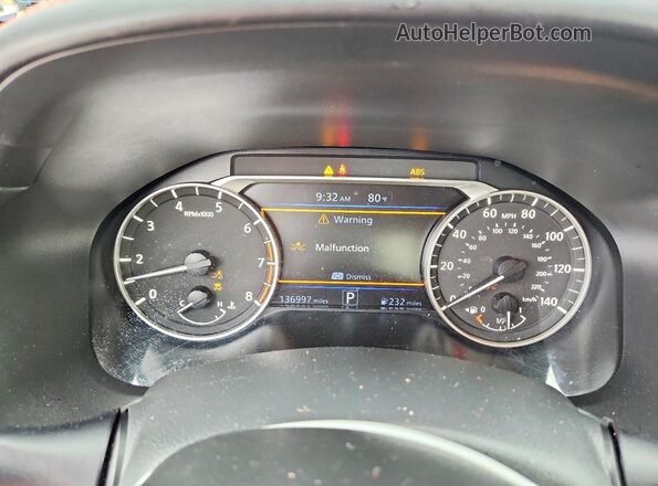 1N4BL4CV6LC275718 2020 NISSAN ALTIMA Blue Vista del cuadro de instrumentos