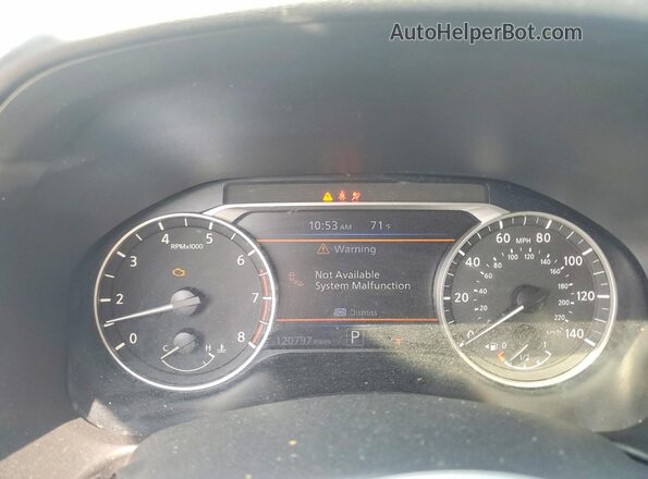 1N4BL4CV6MN380152 2021 NISSAN ALTIMA Silver Սարքավորումների վահանակի տեսք