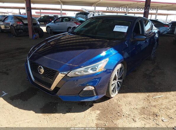 1N4BL4CV6NN358945 2022 NISSAN ALTIMA Синий Передняя левая четверть
