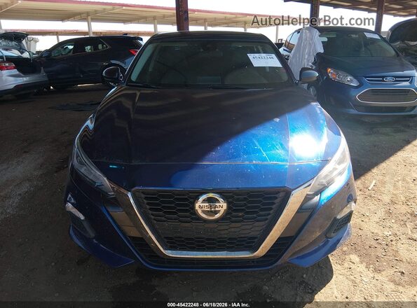 1N4BL4CV6NN358945 2022 NISSAN ALTIMA Синий Вид задней части салона