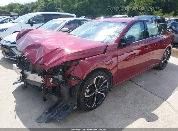 1N4BL4CV6SN355412 2025 NISSAN ALTIMA Red Front left