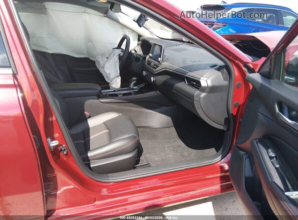 1N4BL4CV6SN355412 2025 NISSAN ALTIMA Red Front interior view