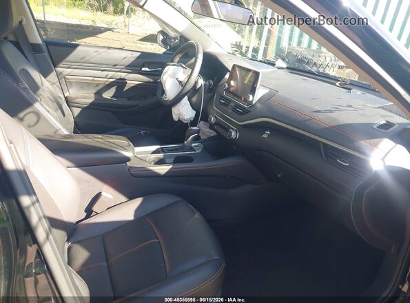 1N4BL4CV7KC236389 2019 NISSAN ALTIMA Black წინა სალონის ხედი