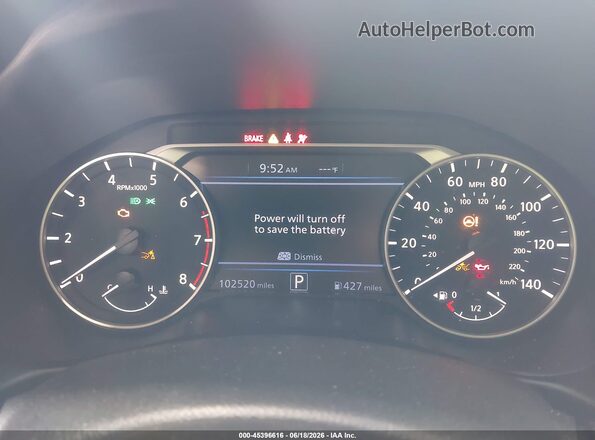 1N4BL4CV7LC200915 2020 NISSAN ALTIMA Gray Հետևի նստատեղերի տեսք