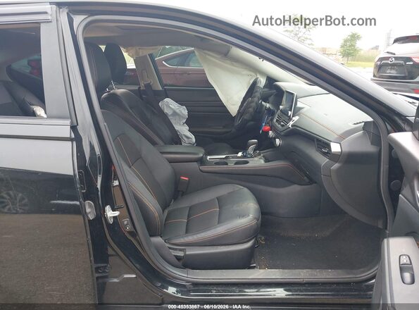 1N4BL4CV7MN368298 2021 NISSAN ALTIMA Black წინა სალონის ხედი
