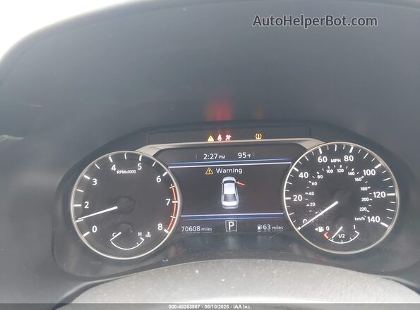 1N4BL4CV7MN368298 2021 NISSAN ALTIMA Black უკანა სავარძლების ხედი