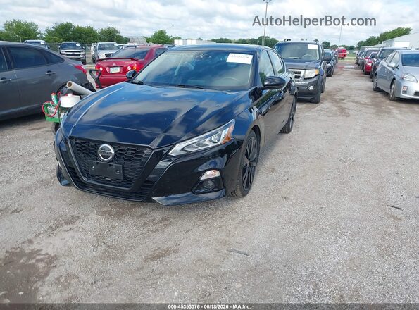 1N4BL4CV7NN381683 2022 NISSAN ALTIMA Black Vista tres cuartos delantera izquierda