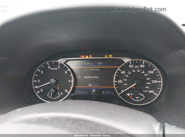 1N4BL4CV7NN384292 2022 NISSAN ALTIMA Blue Vista de los asientos traseros