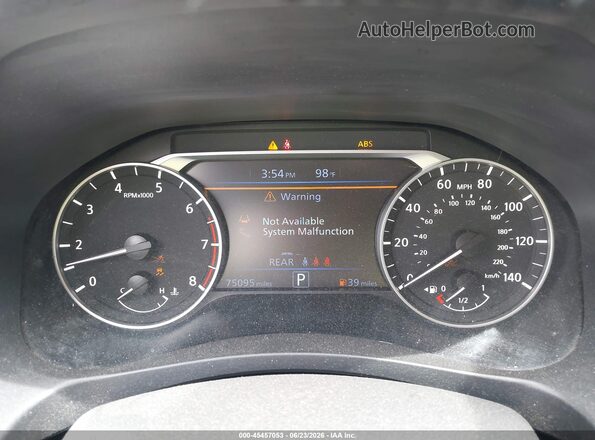 1N4BL4CV7PN424678 2023 NISSAN ALTIMA Gray უკანა სავარძლების ხედი