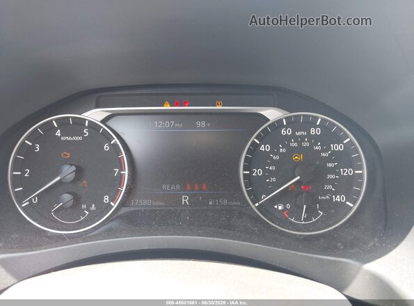 1N4BL4CV7SN342717 2025 NISSAN ALTIMA Light Blue Հետևի նստատեղերի տեսք