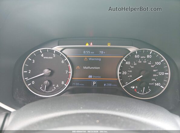 1N4BL4CV7SN433017 2025 NISSAN ALTIMA Green Widok tylnych siedzeń