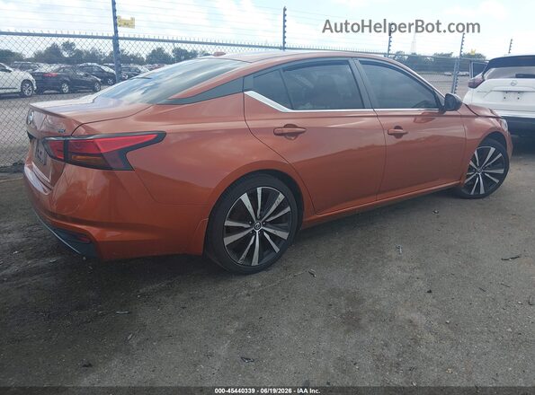 1N4BL4CV8KC100319 2019 NISSAN ALTIMA Orange Задня права чверть