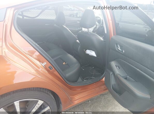 1N4BL4CV8KC100319 2019 NISSAN ALTIMA Orange Вид наклейки з VIN-кодом