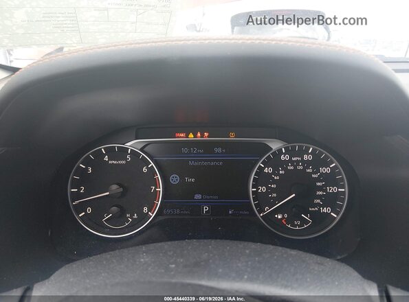 1N4BL4CV8KC100319 2019 NISSAN ALTIMA Orange Вид задніх сидінь
