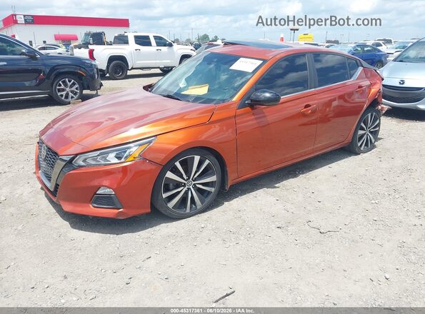 1N4BL4CV8LC114013 2020 NISSAN ALTIMA Orange Przód lewy