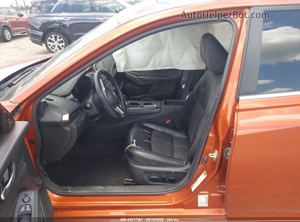 1N4BL4CV8LC114013 2020 NISSAN ALTIMA Orange Widok wnętrza z przodu