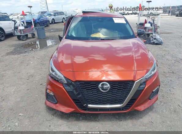 1N4BL4CV8LC114013 2020 NISSAN ALTIMA Orange Widok zestawu wskaźników