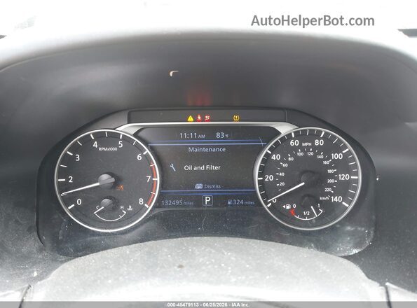1N4BL4CV8MN330515 2021 NISSAN ALTIMA Gray უკანა სავარძლების ხედი