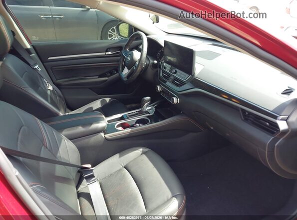 1N4BL4CV8PN373465 2023 NISSAN ALTIMA Красный Вид салона спереди