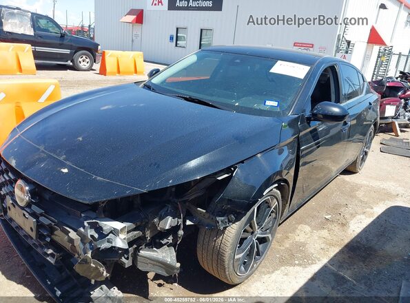 1N4BL4CV8RN347418 2024 NISSAN ALTIMA Черный Передняя левая четверть