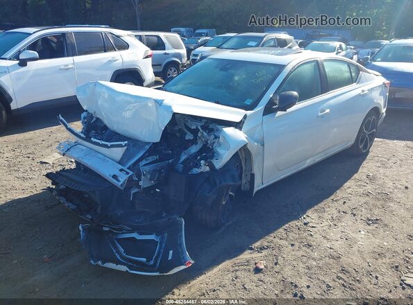 1N4BL4CV8SN416873 2025 NISSAN ALTIMA White Vista tres cuartos delantera izquierda