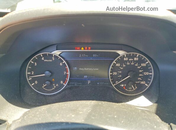 1N4BL4CV9LN319974 2020 NISSAN ALTIMA Black Вид щитка приладів