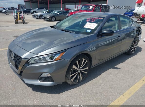 1N4BL4CV9MN326148 2021 NISSAN ALTIMA Gray Передня ліва чверть