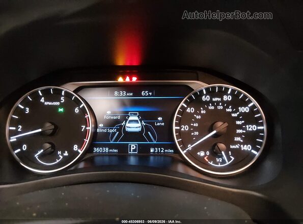 1N4BL4CV9MN344908 2021 NISSAN ALTIMA White უკანა სავარძლების ხედი
