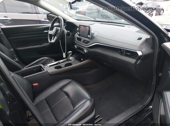 1N4BL4CV9NN304037 2022 NISSAN ALTIMA Black Widok wnętrza z przodu