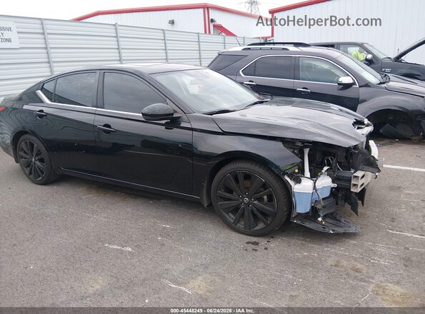 1N4BL4CV9NN304037 2022 NISSAN ALTIMA Black Widok wnętrza z tyłu