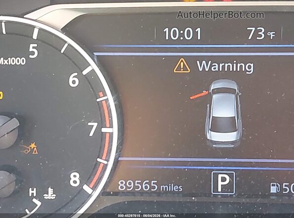 1N4BL4CV9NN307522 2022 NISSAN ALTIMA Gray სალონის 360-გრადუსიანი ხედი